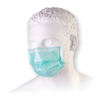 medical mask with earloops