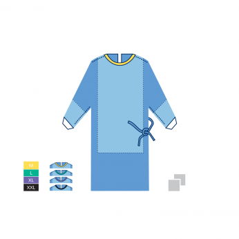 STERILE SURGICAL GOWN STANDARD PLUS (AT-SGSP-x)